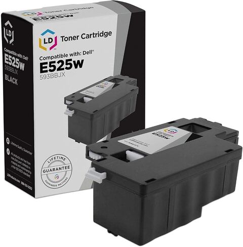 LD Products Compatible Toner Cartridge Replacement for 593-BBJX DPV4T Dell E525w Black Toner to use with Multi-Function E525W E525 525w Printer (Black) in Saudi Arabia
