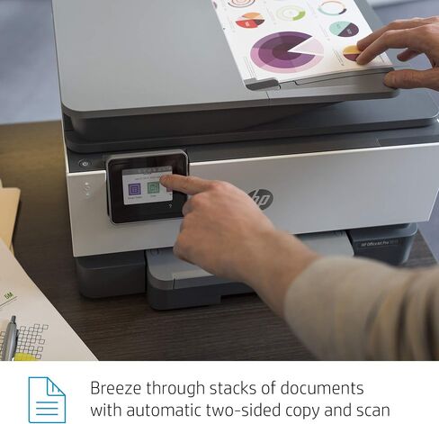 HP OfficeJet Pro 9015 All-in-One Wireless Printer, with Smart Home Office Productivity, HP Instant Ink, Works with Alexa (1KR42A) in Saudi Arabia