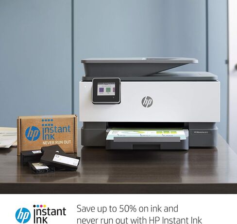 HP OfficeJet Pro 9015 All-in-One Wireless Printer, with Smart Home Office Productivity, HP Instant Ink, Works with Alexa (1KR42A) in Saudi Arabia