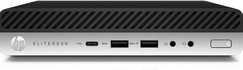 HP EliteDesk 800 G4 4CB30UT Mini Desktop (2.1 GHz Intel Core i5-8500T, 8 GB DDR4 SDRAM, 256 GB SSD, Windows 10 Pro) in Saudi Arabia