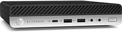 HP EliteDesk 800 G4 4CB30UT Mini Desktop (2.1 GHz Intel Core i5-8500T, 8 GB DDR4 SDRAM, 256 GB SSD, Windows 10 Pro) in Saudi Arabia