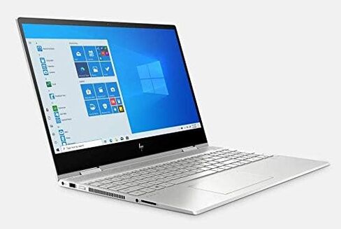2020 Newest HP Envy x360 Convertible 15.6-inch Full HD Touchscreen Laptop, 10th gen Intel Quad-Core i5-10210, 8GB DDR4 Memory, 512GB PCIe NVMe SSD, Webcam, Wi-Fi, Bluetooth, Windows 10 Home, Silver in Saudi Arabia