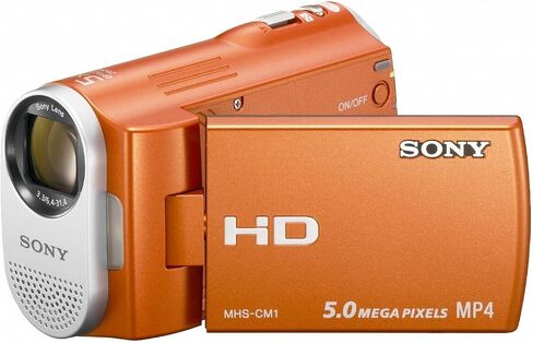 Sony Webbie MHS-CM1 HD Camcorder (Orange) in Saudi Arabia