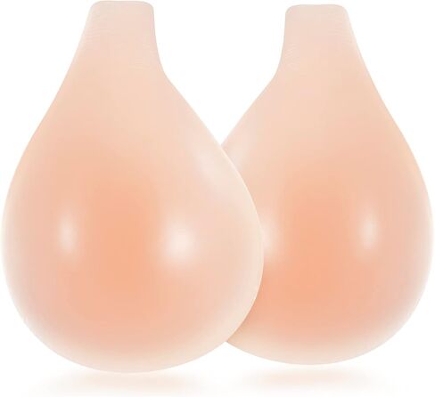 حمالة صدر لاصقة قابلة لإعادة الاستخدام، حمالة صدر لاصقة من السيليكون ذاتية اللصق، حمالة صدر لاصقة غير مرئية بدون ظهر عميقة على شكل حرف V لكأس A/B/C عارية للنساء in Kuwait