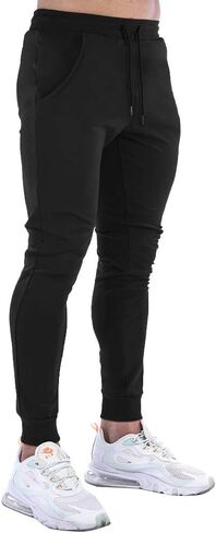 Wangdo Men's Slim Joggers Gym Workout Pants,Sport Training Tapered Sweatpants,Casual Athletics Joggers for Running in Kuwait