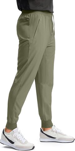 Pudolla Mens Joggers with Zipper Pockets Lightweight Sweatpants Workout Athletic Pants for Gym Running Golf in Saudi Arabia