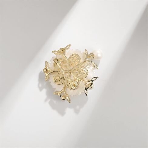 AILONMEI Floral Series Brooch Jewelry For Woman Fashion, Large Costume Broches & Pins Christmas Gift in Kuwait