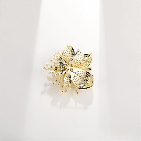 AILONMEI Floral Series Brooch Jewelry For Woman Fashion, Large Costume Broches & Pins Christmas Gift in Kuwait