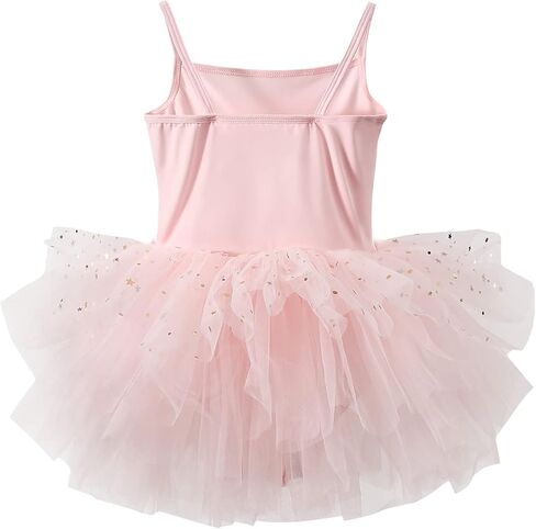 Toddler Girls Tutu Dresses Strap Shiny Tulle Ballet Leotard Ballerina Costume for Dance in Kuwait