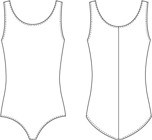 Bloch Dance Girls Dynamic Microlux Tank Leotard in Kuwait