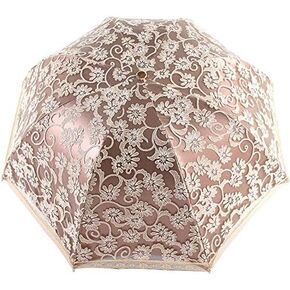 Orgrimmar Ladies Lace Parasol Umbrella Anti-UV Protection Sun Shade UPF 50+ Lightweight and Portable Folding Umbrella (Yellow) in Saudi Arabia