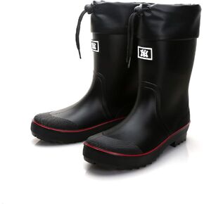 Rain Boots for Men, Waterproof PVC Rubber Boots Mens Garden Boots, Comfort Mid-Calf Lightweight Adjustable Raining Shoes, Elastic Chelsea Ankle Rain Boots Fishing Shoes for Yard Farm Outdoor Work in Kuwait