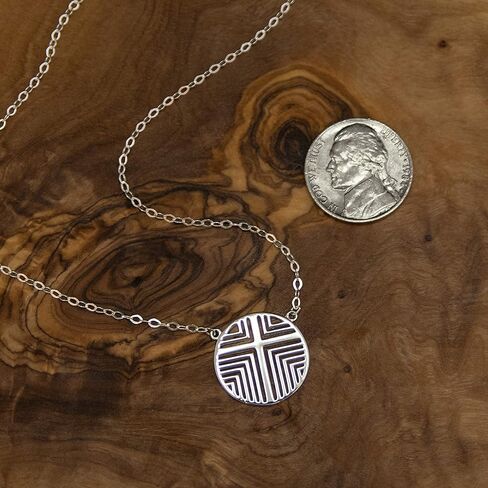 هدايا تأكيد efytal للفتيات المراهقات، قلادة متقاطعة من الفضة الإسترليني عيار 925 للنساء، هدايا المناولة الأولى للفتيات، هدايا المعمودية للفتيات، مجوهرات الإيمان المسيحية للنساء in Kuwait