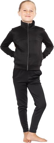 STRETCH IS COMFORT Girl’s Cadet Jacket and Jogger Sweatsuit Set | Child 4-16 in Saudi Arabia
