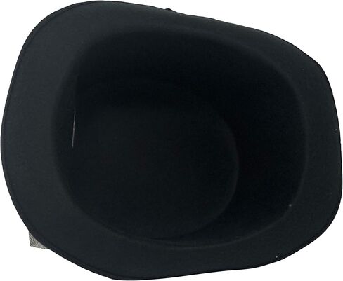 CHAPEAU TRIBE Black Steampunk Top Hat For Women With Removable Goggles Feather Halloween Vintage Hat Fancy Costume Cosplay Party Dress up Accessories For Adults Men & Women in Kuwait