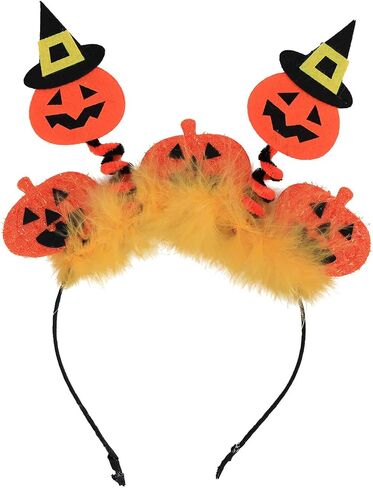 K T One Halloween Mouse Ears Bow Headband, Spider Halloween Decor Cosplay Costume for Girls & Women during Halloween Party in Saudi Arabia