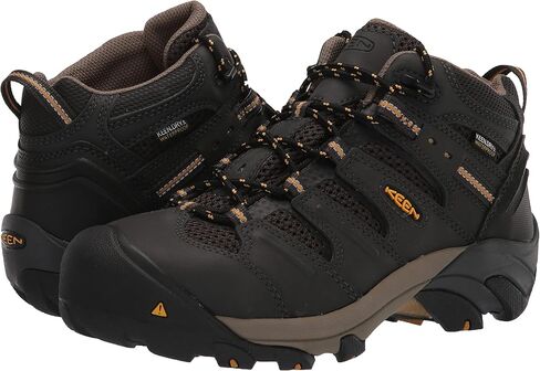 KEEN Utility Women's Lansing Mid Height Steel Toe Waterproof Work Boots in Saudi Arabia