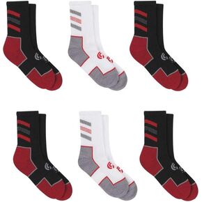 C9 Champion Boys' 6 Pack Crew Sock in Saudi Arabia