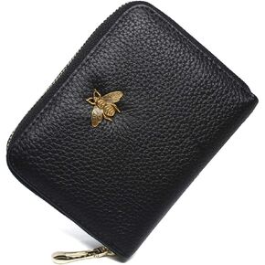 حافظة بطاقات الائتمان Imeetu RFID من الجلد بسحاب ومحفظة 24 فتحة للبطاقات للنساء in Kuwait