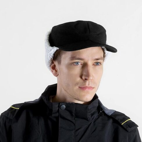 AISIYEDO الشتاء يندبروف الأذن رفرف القبعات الدنيم قبعة بيسبول Ushanka الصياد قبعة الرجال والنساء قبعة مموهه الموضة in Kuwait