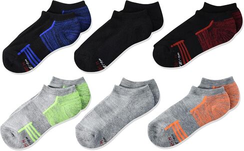 Hanes Boys' Performance X-Temp 6-Pair No Show Socks in Saudi Arabia