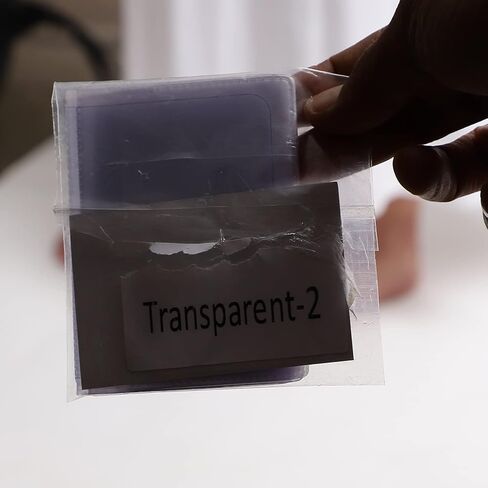 حشوات المحفظة لبطاقات الائتمان - قطعة بديلة من البلاستيك الشفاف مكونة من قطعتين أو 3 قطع in Kuwait