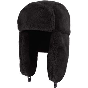 MioCloth Faux Fur Winter Earflap Russian Ushanka Hat - Fur Lined Winter Cap in Saudi Arabia
