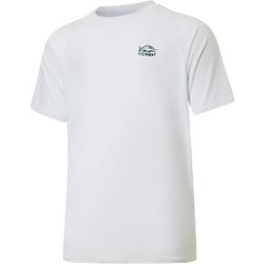 Willit Men's Rashguard Swim Shirts UPF 50+ Sun Protection Shirts Short Sleeve SPF Quick Dry Beach Shirt in Saudi Arabia