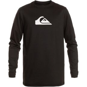 Quiksilver Men's Standard Solid Streak Ls Long Sleeve Surf Tee Rashguard