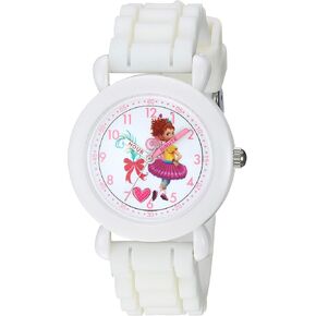 Disney Jr. Kids' Plastic Time Teacher Analog Quartz Silicone Strap Watch