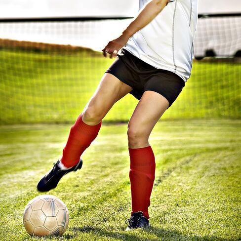 Three street Baseball Socks, Unisex Knee High Solid Sport Tube Compression Softball Football Soccer Team Socks 2-10 Pairs in Kuwait