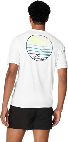 تي شيرت سبيدو للرجال مطبوع عليه Uv Swim بأكمام قصيرة in Kuwait