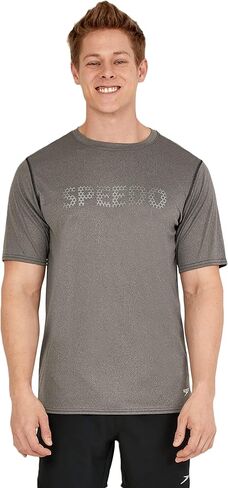 Speedo Men's Uv Swim Shirt Graphic Short Sleeve Tee in Kuwait