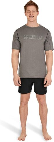 Speedo Men's Uv Swim Shirt Graphic Short Sleeve Tee in Kuwait