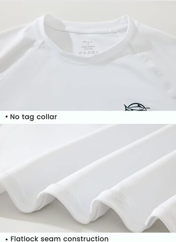 Willit Men's Rashguard Swim Shirts UPF 50+ Sun Protection Shirts Short Sleeve SPF Quick Dry Beach Shirt in Kuwait