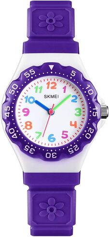 CakCity Kids Watch Waterproof Cute Cartoon Analog Girls Boys Wrist Watch for Little Child Time Teacher for Children 3-10 Year in Kuwait
