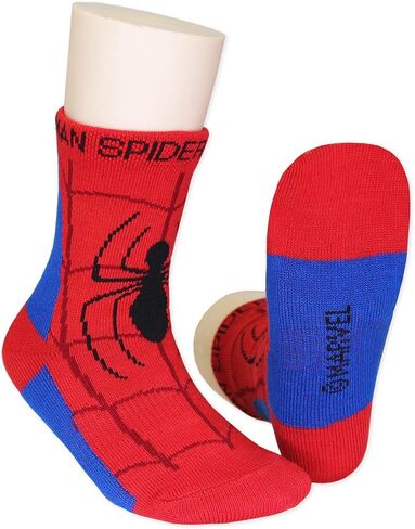 Super Hero Adventures Spider-Man Boys Toddler 6 pack Crew Socks in Kuwait