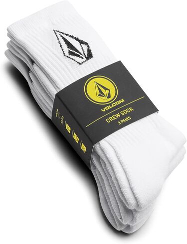 Volcom boys Boy's Full Stone 3 Pack Sock in Saudi Arabia