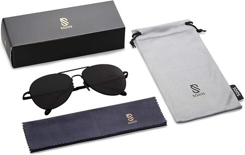 SOJOS Trendy Aviator Sunglasses for Women and Men in Kuwait