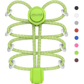 HOMAR Elastic No Tie Shoelaces Stretch Tieless No Tie Shoe Strings for Adults and Kids No Tie Shoe Laces in Saudi Arabia