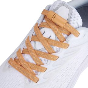 VEILLEONG No Tie Elastic Shoelaces for Sneakers, With Magnetic Shoe Laces Lock，One Size Fits All Kids & Adult