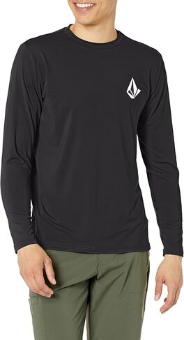 Volcom Men's Standard Taunt UPF 50+ Long Sleeve Loose Fit Rashguard in Saudi Arabia