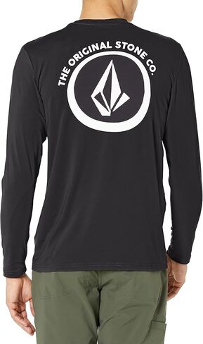Volcom Men's Standard Taunt UPF 50+ Long Sleeve Loose Fit Rashguard in Saudi Arabia
