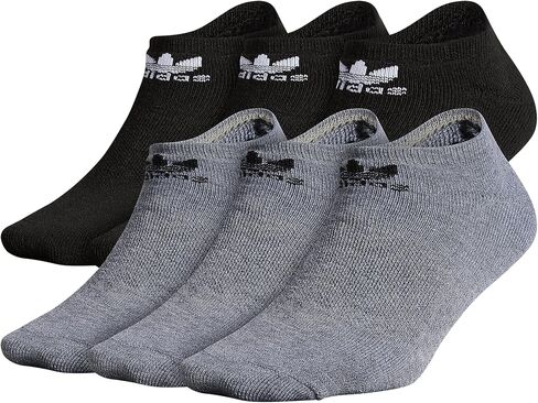 adidas Originals Kids-Boy's/Girl's Trefoil Cushioned No Show Socks (6-Pair) in Saudi Arabia