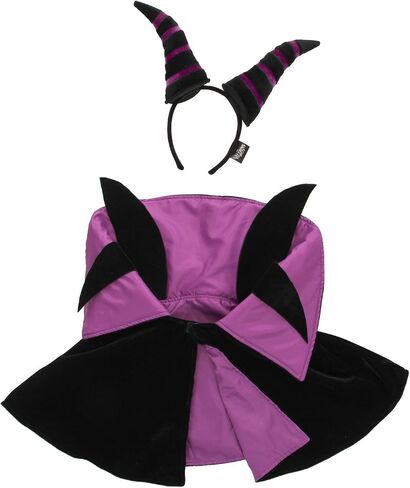 Maleficent Headband and Collar Set - Standard in Saudi Arabia
