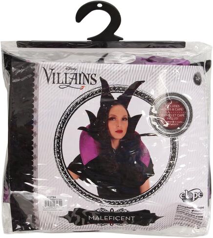 Maleficent Headband and Collar Set - Standard in Saudi Arabia