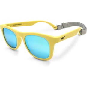 JAN & JUL Baby Toddler Kids’ Flexible UV-400 Polarized Sun-glasses with Strap for Girls Boys