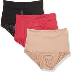 Warner's Women's Blissful Benefits Breathable Moisture-Wicking Microfiber Brief Rs4963w