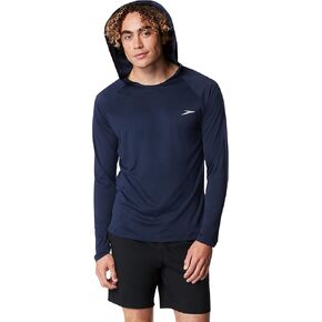 Speedo Men's Uv Swim Shirt Long Sleeve Fitness Rashguard in Kuwait