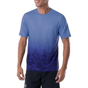Guy Harvey Men’s Short Sleeve Performance Shirt with 50+ UPF Sun Protection